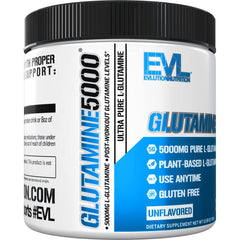 Glutamine supplement supporting gut health, immunity, and energy