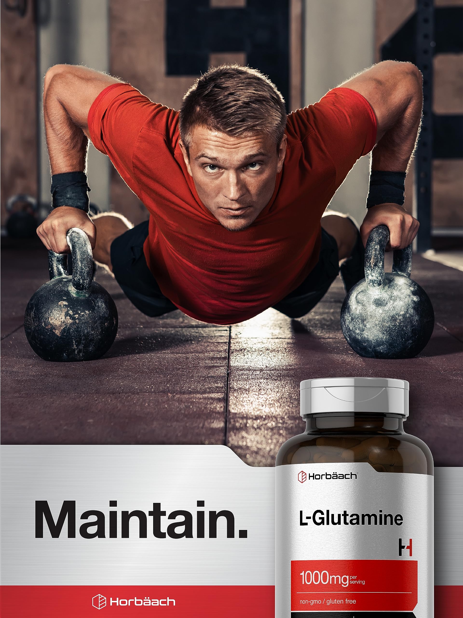 Glutamine supplement suitable for both women and men