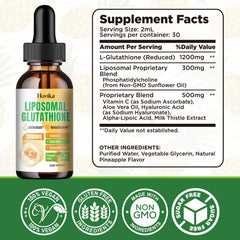 Glutathione ingredients with phosphatidylcholine