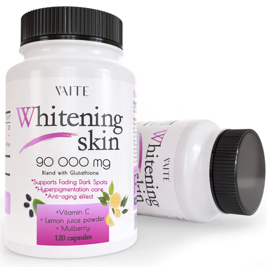 Bottle of Glutathione Whitening Pills with 120 capsules