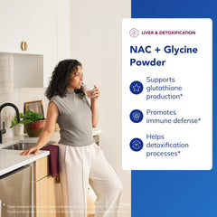 Graphic illustrating glutathione production benefits