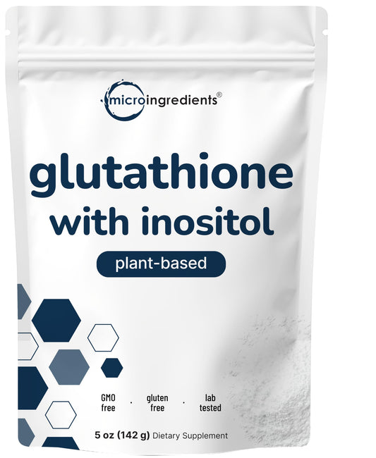 Bottle of Glutathione supplement with Inositol, 5 oz