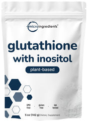Bottle of Glutathione supplement with Inositol, 5 oz