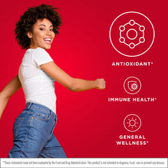 Close-up of 60 capsules in Glutathione Reduced bottle