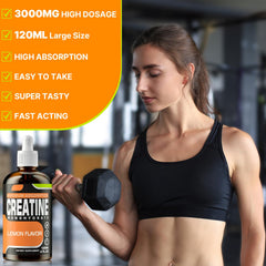 Glute muscle growth with creatine supplementation