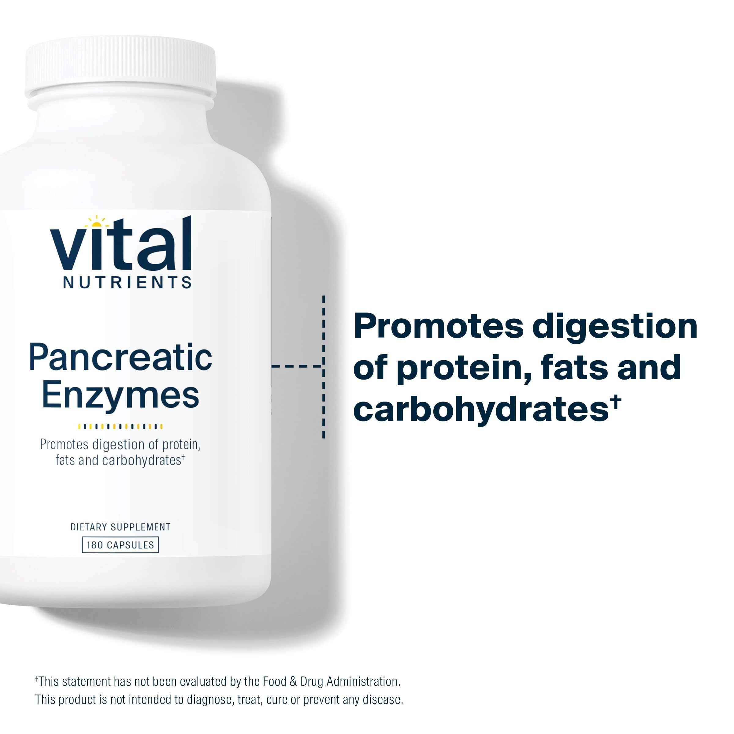 Gluten-free, dairy-free, soy-free digestive enzyme supplement packaging