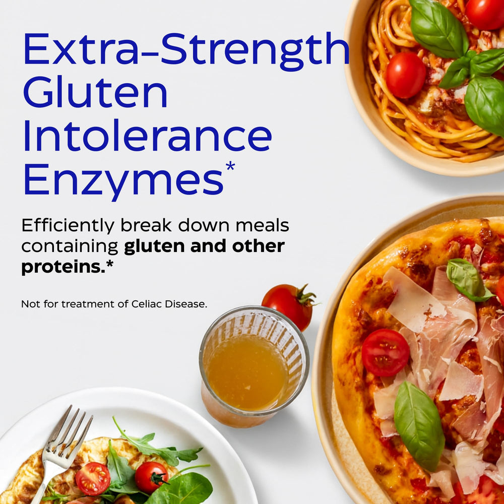 Thera-Blend and DPP-IV enzymes illustration on packaging