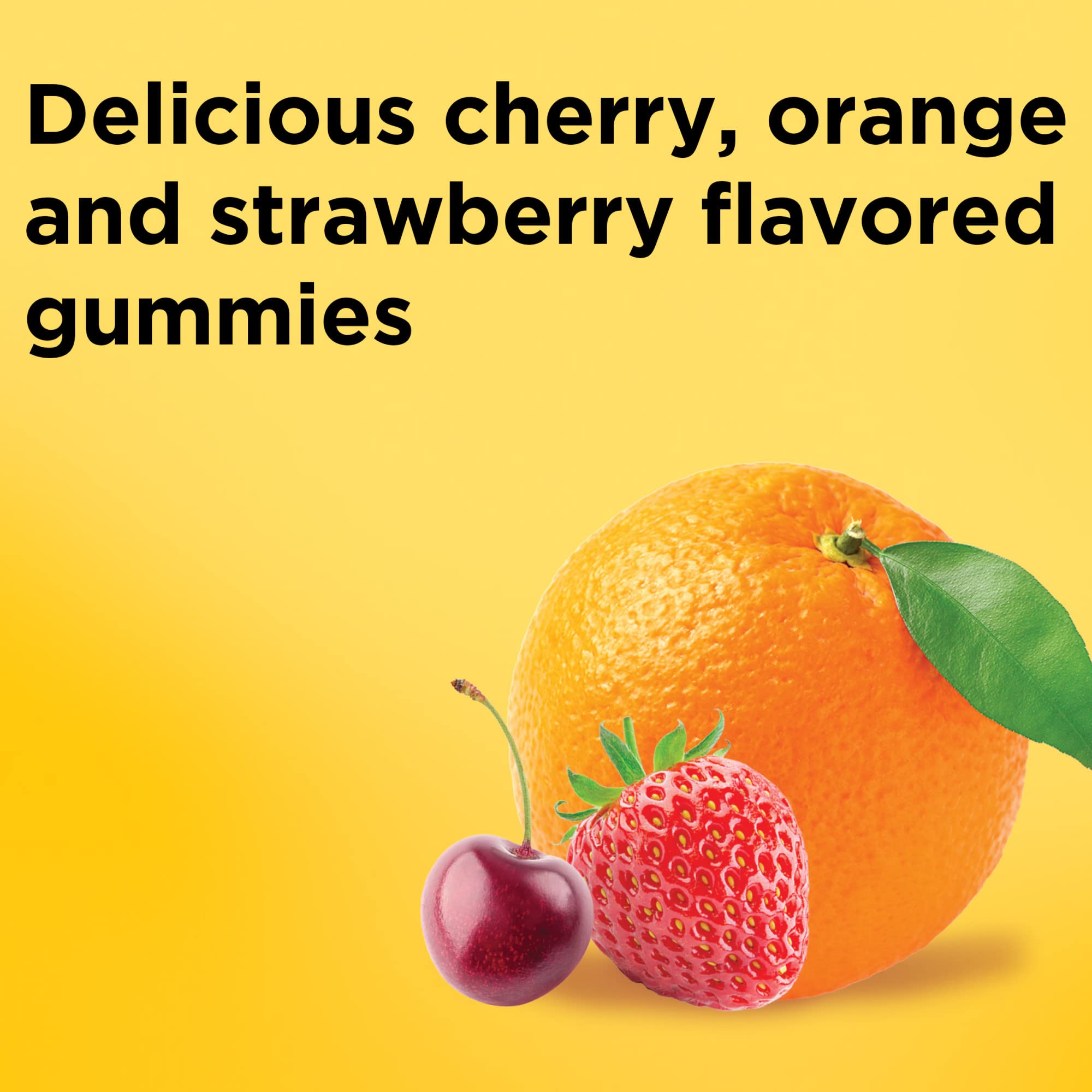 Gluten-free label on Nature Made Calcium Gummies packaging
