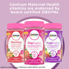 Gluten-free label on Centrum gummies signals gentler choice for expectant shoppers
