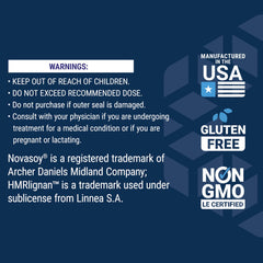 Gluten-free label on packaging