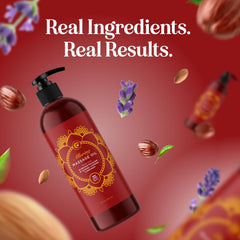 Gluten-free massage oil label