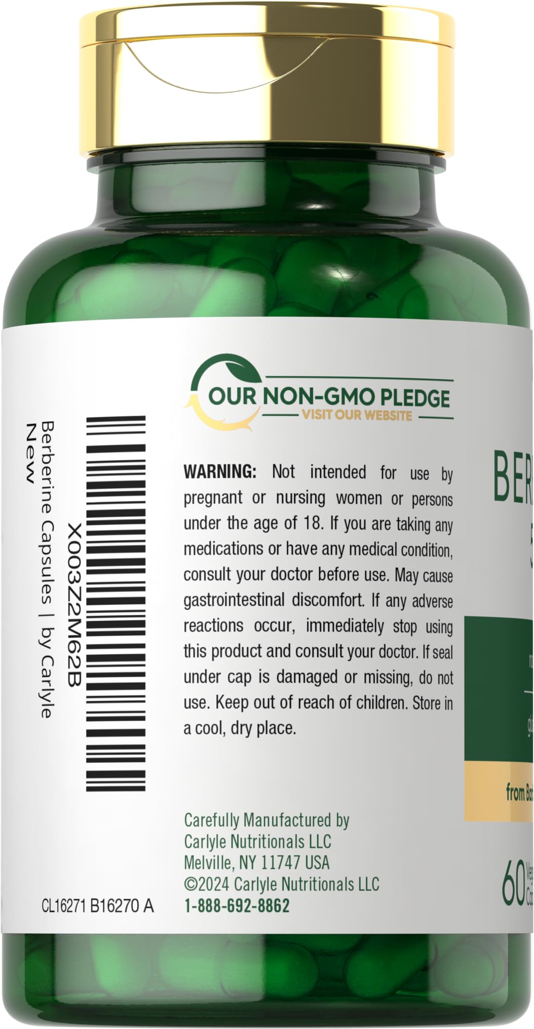 Gluten-free and Non-GMO badges on packaging