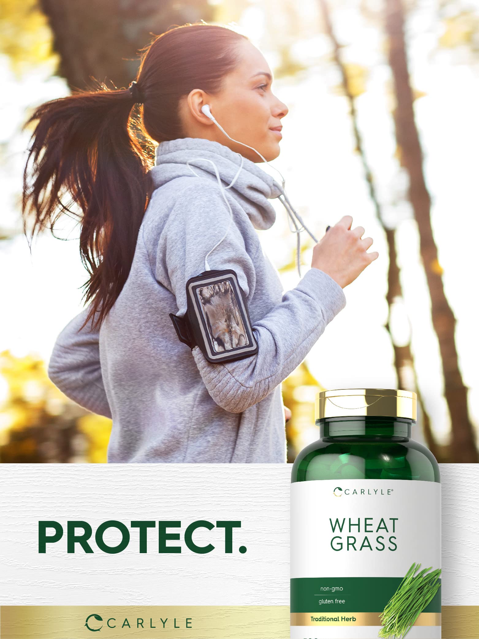 Non-GMO and gluten-free icons on packaging