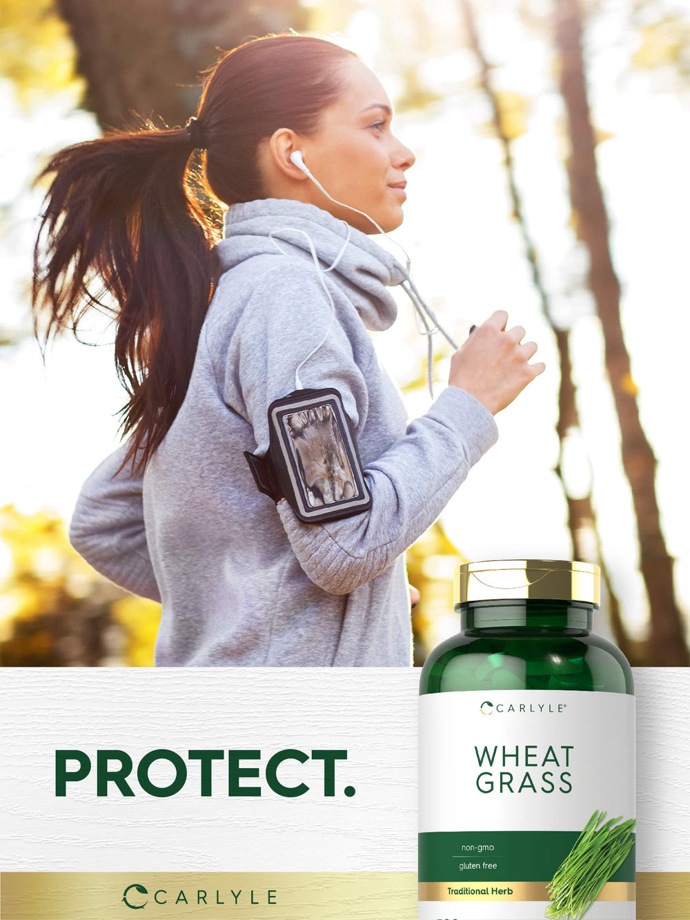 Non-GMO and gluten-free icons on packaging