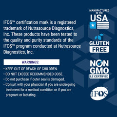 Icons for gluten-free and non-GMO