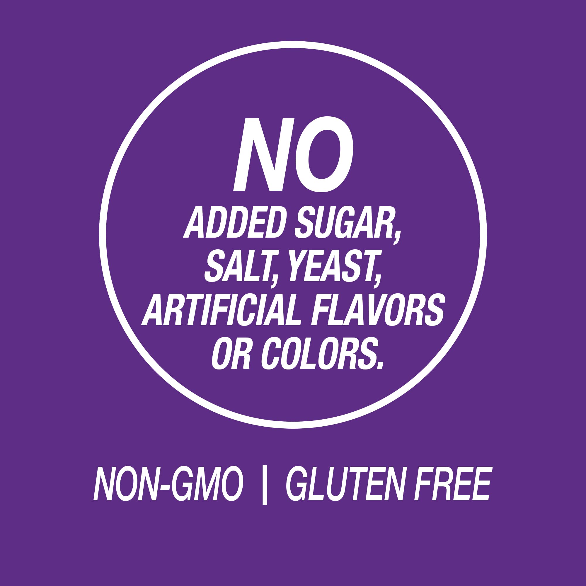 Gluten free and Non-GMO product labels
