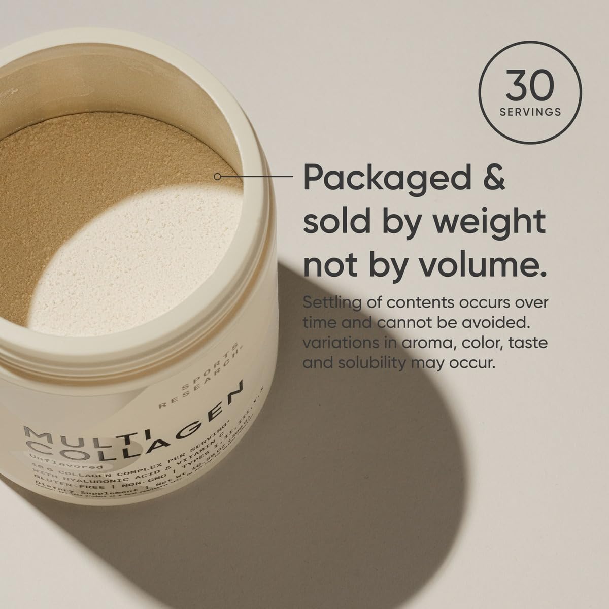 Gluten-free and non-GMO label on packaging