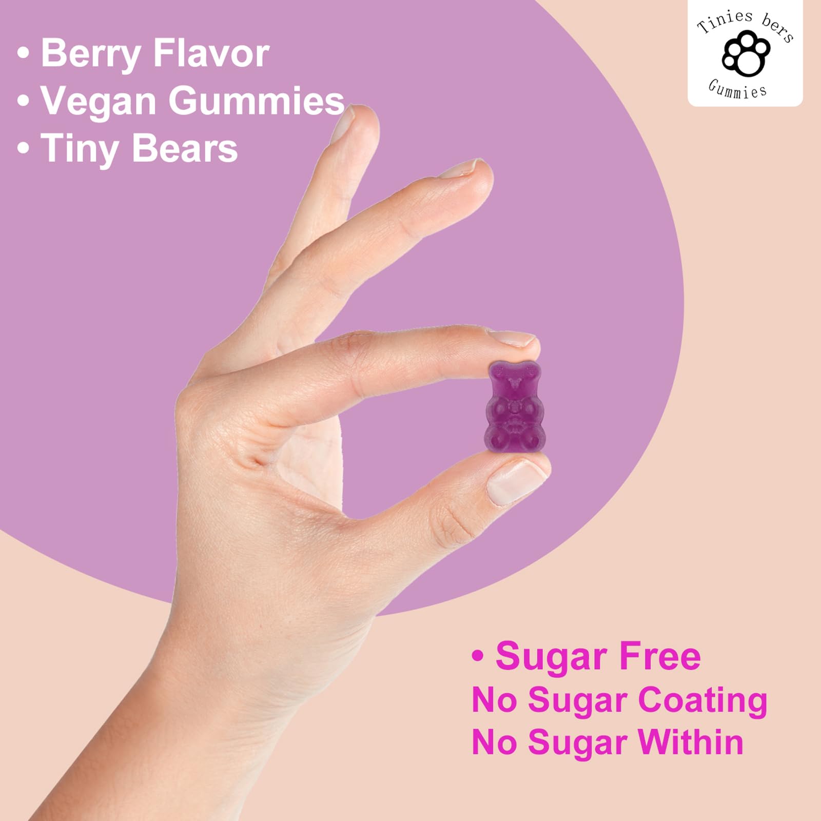 Gluten-free, non-GMO, vegan labeling and pectin-based gummies