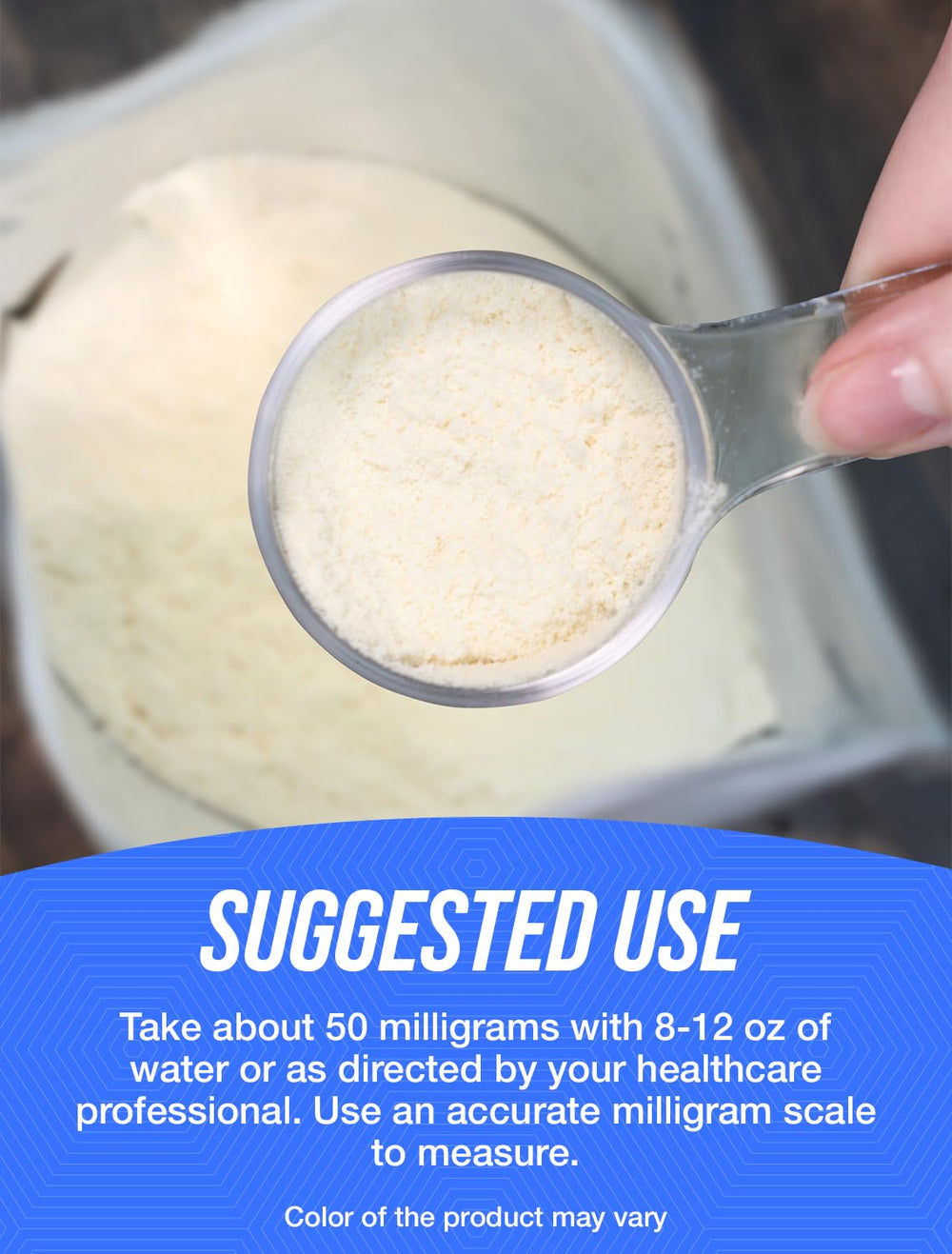 Gluten free packaging for P5P Vitamin B6 supplement