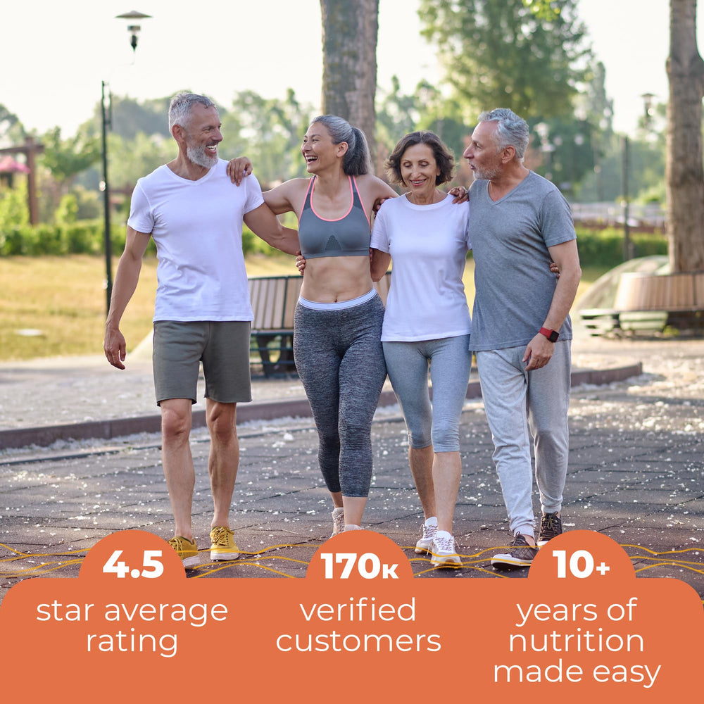 Graphic showing gluten-free and soy-free attributes