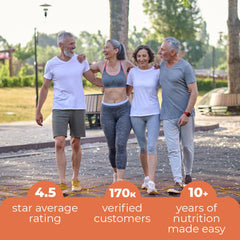 Graphic showing gluten-free and soy-free attributes