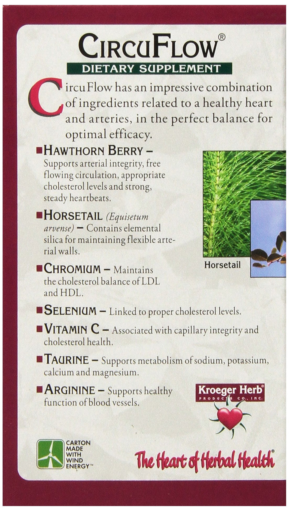 Icons indicating gluten-free, soy-free, egg-free, corn-free