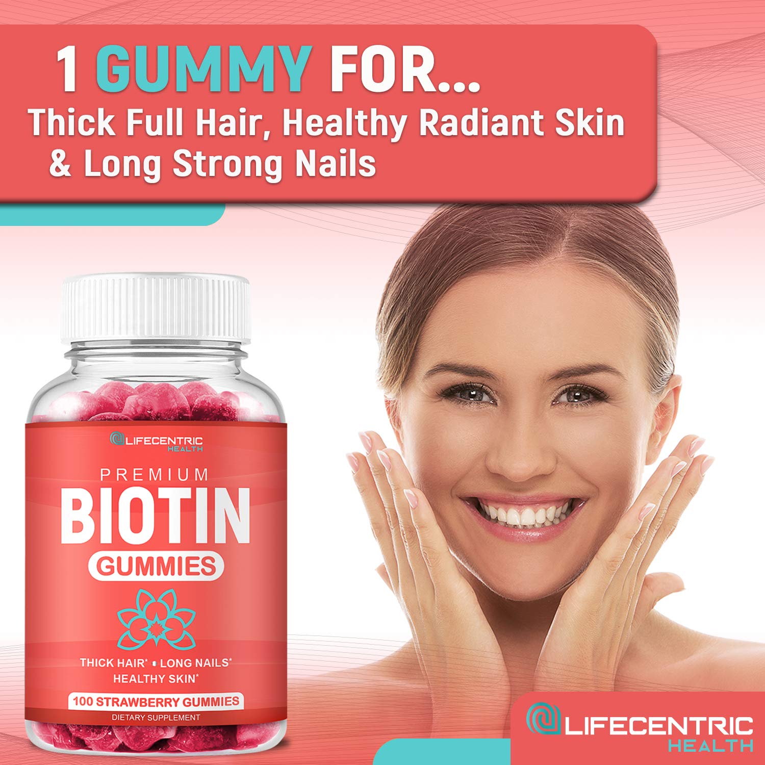 Gluten-free vegan biotin gummies ingredients