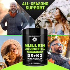 Vegan-friendly gluten-free, non GMO mullein gummies label
