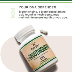 Gluten free vegan safe non GMO icons for Ergothioneine