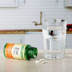 Gluten-free vegetarian zinc caplets