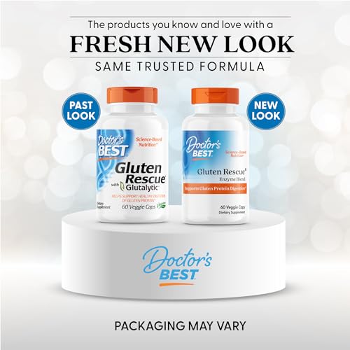 Gluten Rescue capsules showing vegan capsules