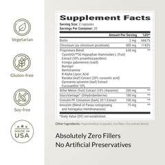 Gluten-free, soy-free, dairy-free berberine packaging