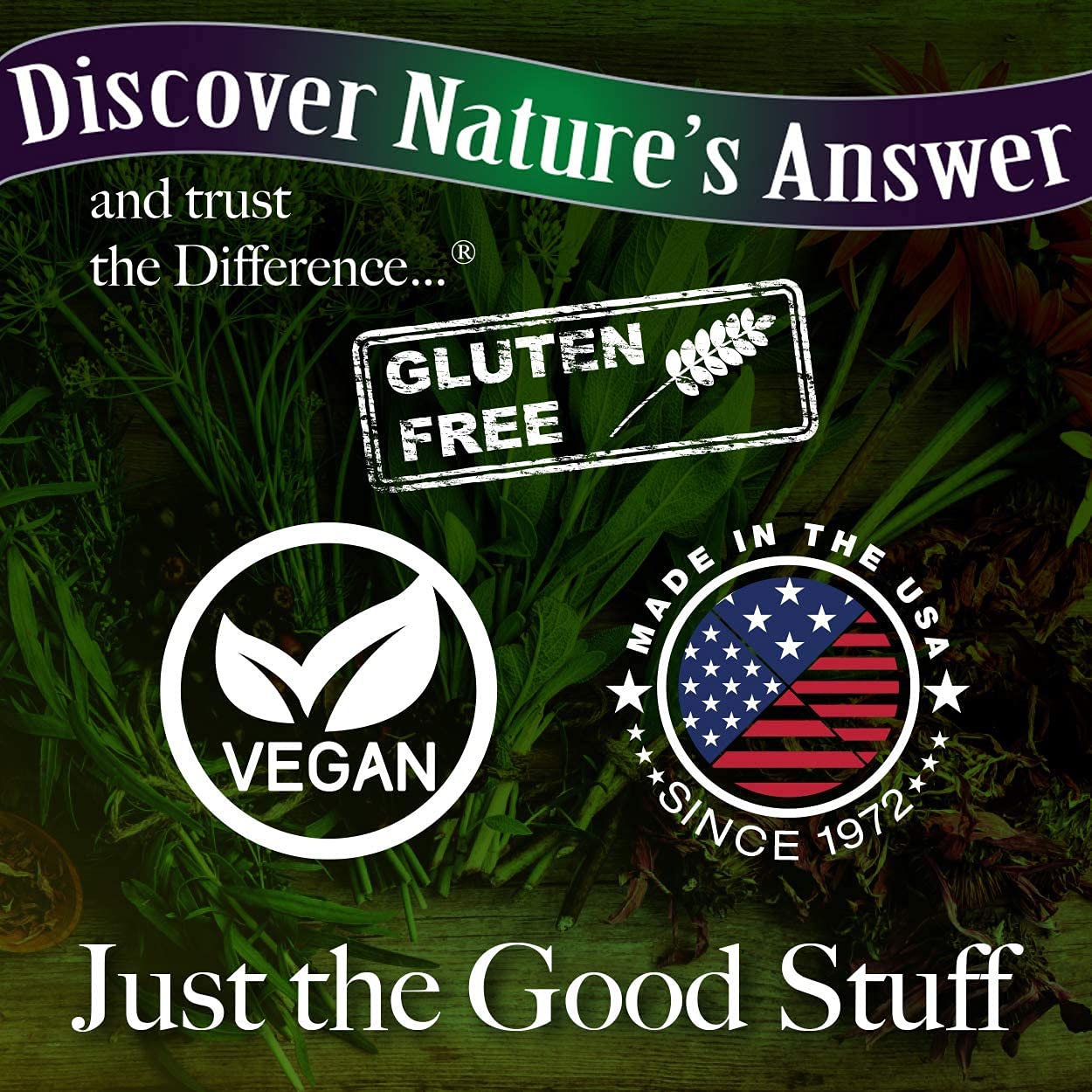 Gluten-free and preservative-free packaging