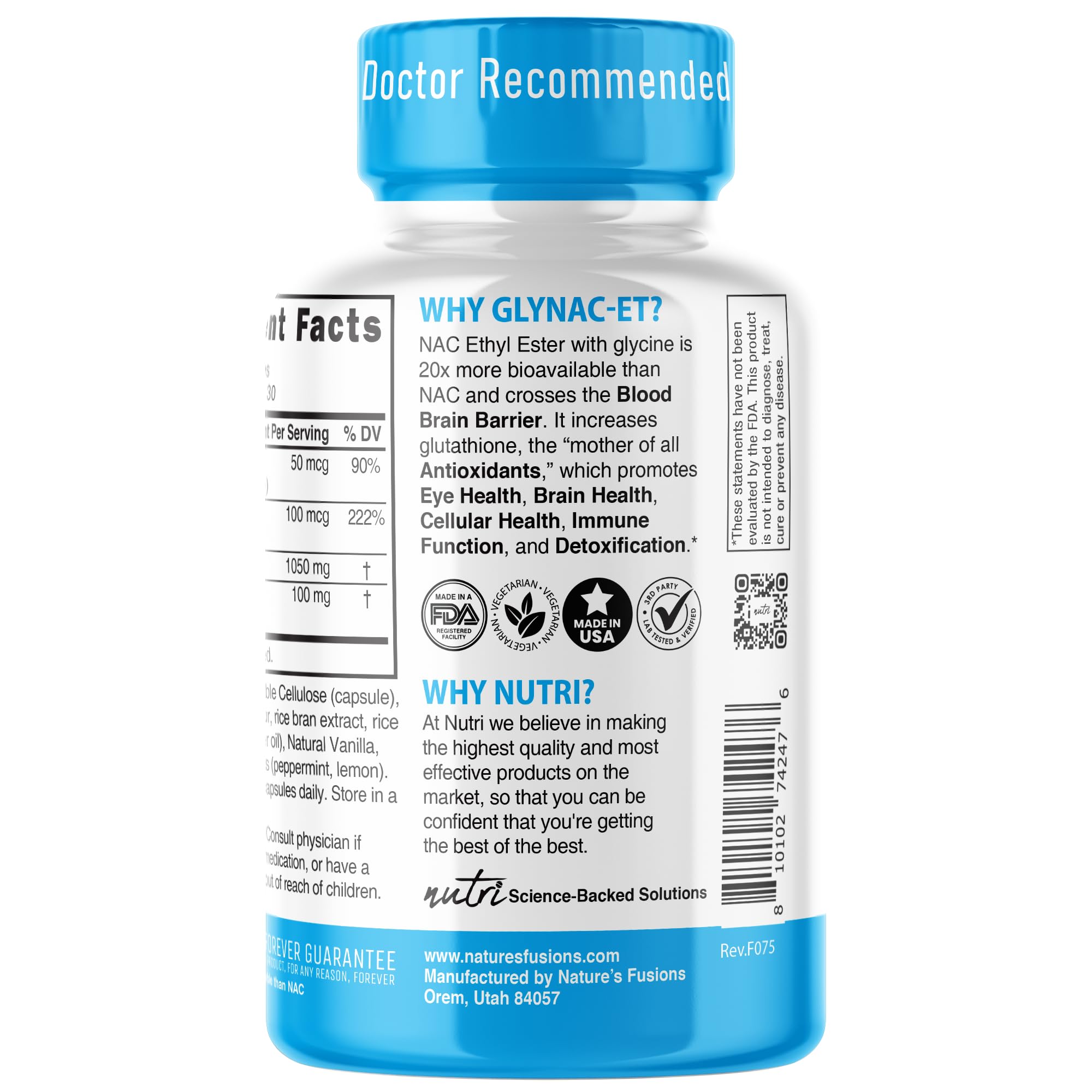 Glutathione and cellular health concept