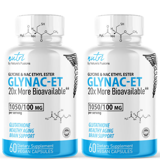 GlyNAC-ET NAC supplement 2-pack bottle hero image