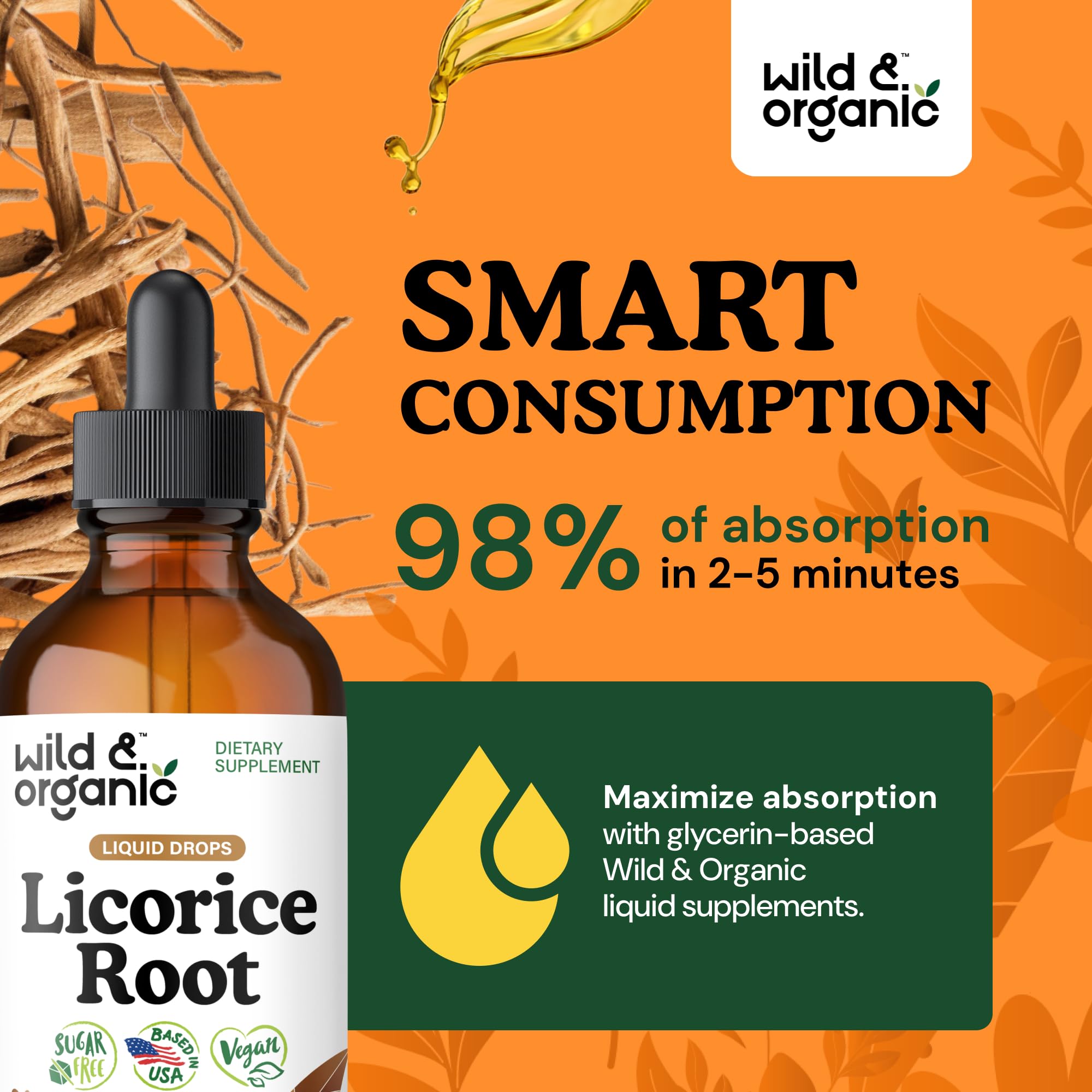 Glycerin-based, alcohol-free tincture graphic