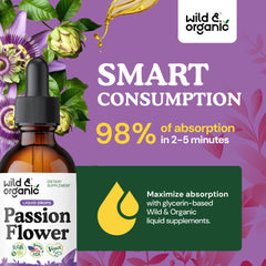 Glycerin-based passionflower tincture