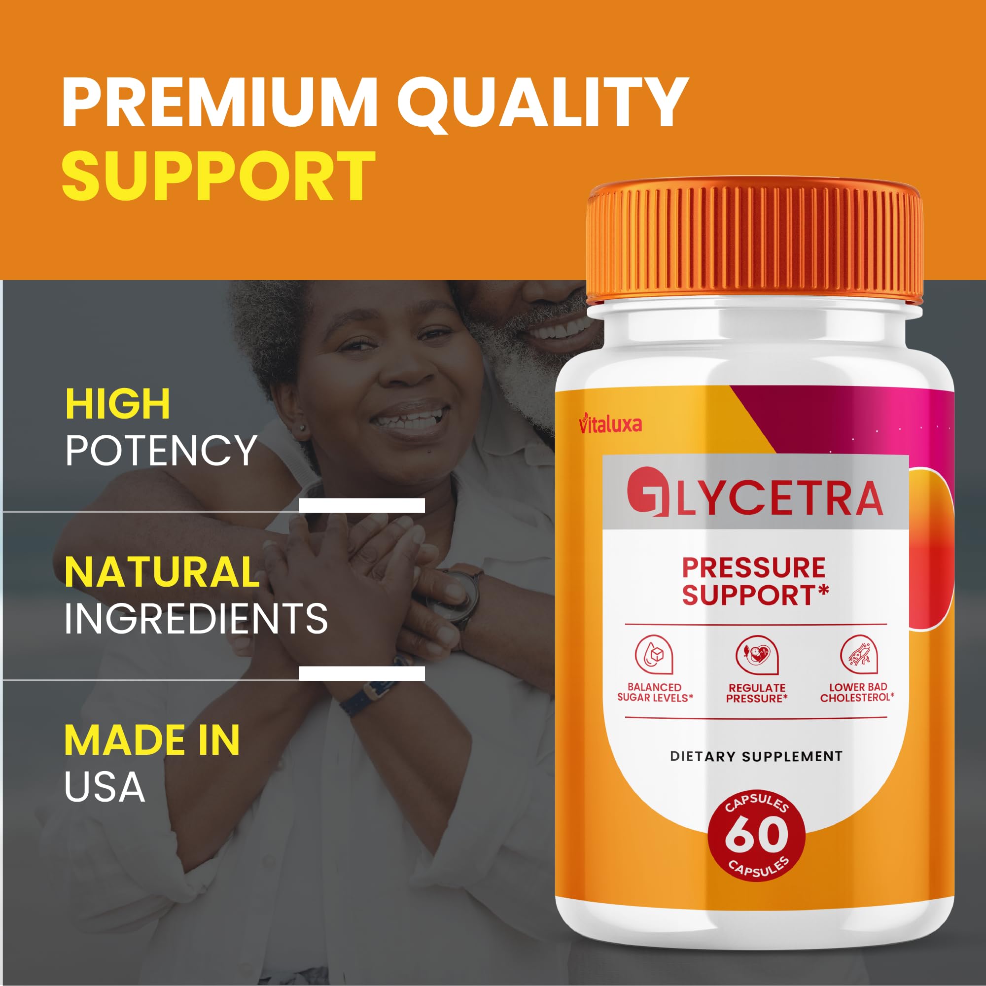 Glycetra Advanced Formula packaging with natural ingredients