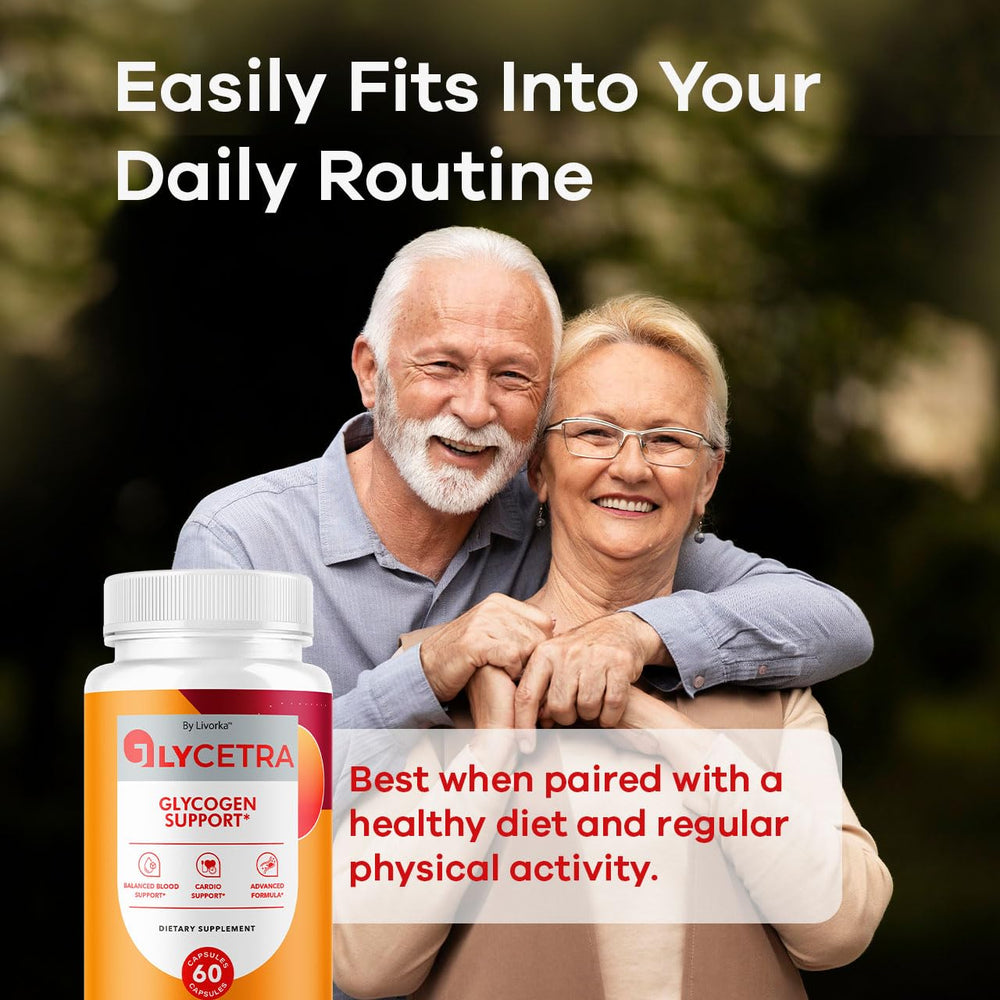 Glycetra product shot with clear bottle