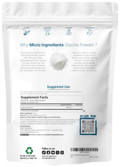 Glycine powder packaging USA made