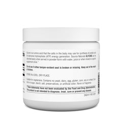 Glycine Powder ingredients panel