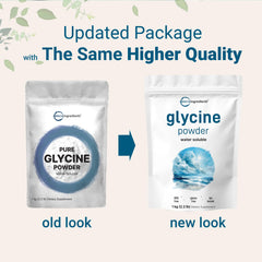 Scoop included with glycine powder