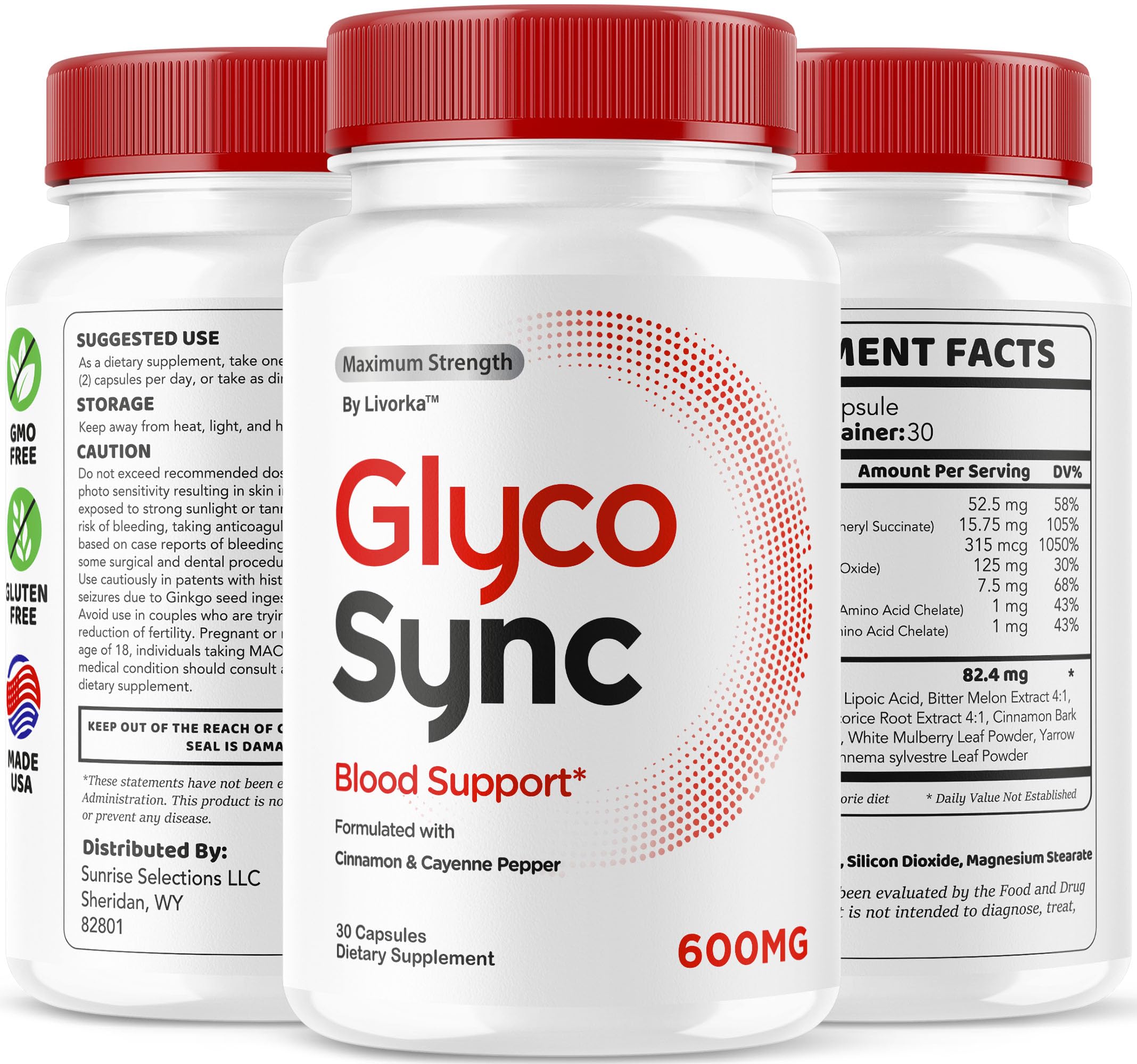 90 capsules in a 3-month supply label