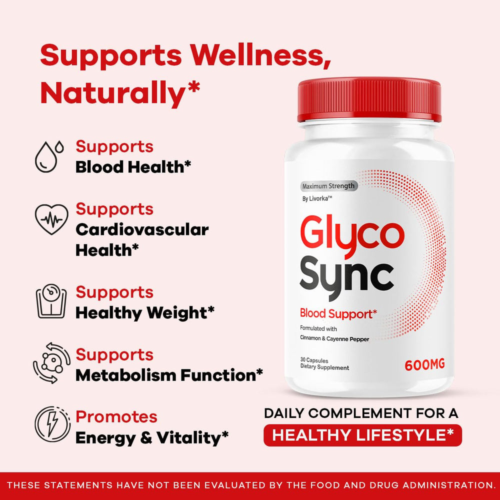 Close-up of Glyco Sync capsules