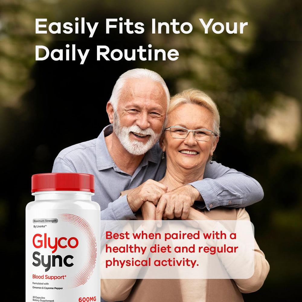 Glyco Sync capsules symbolizing energy and immune support