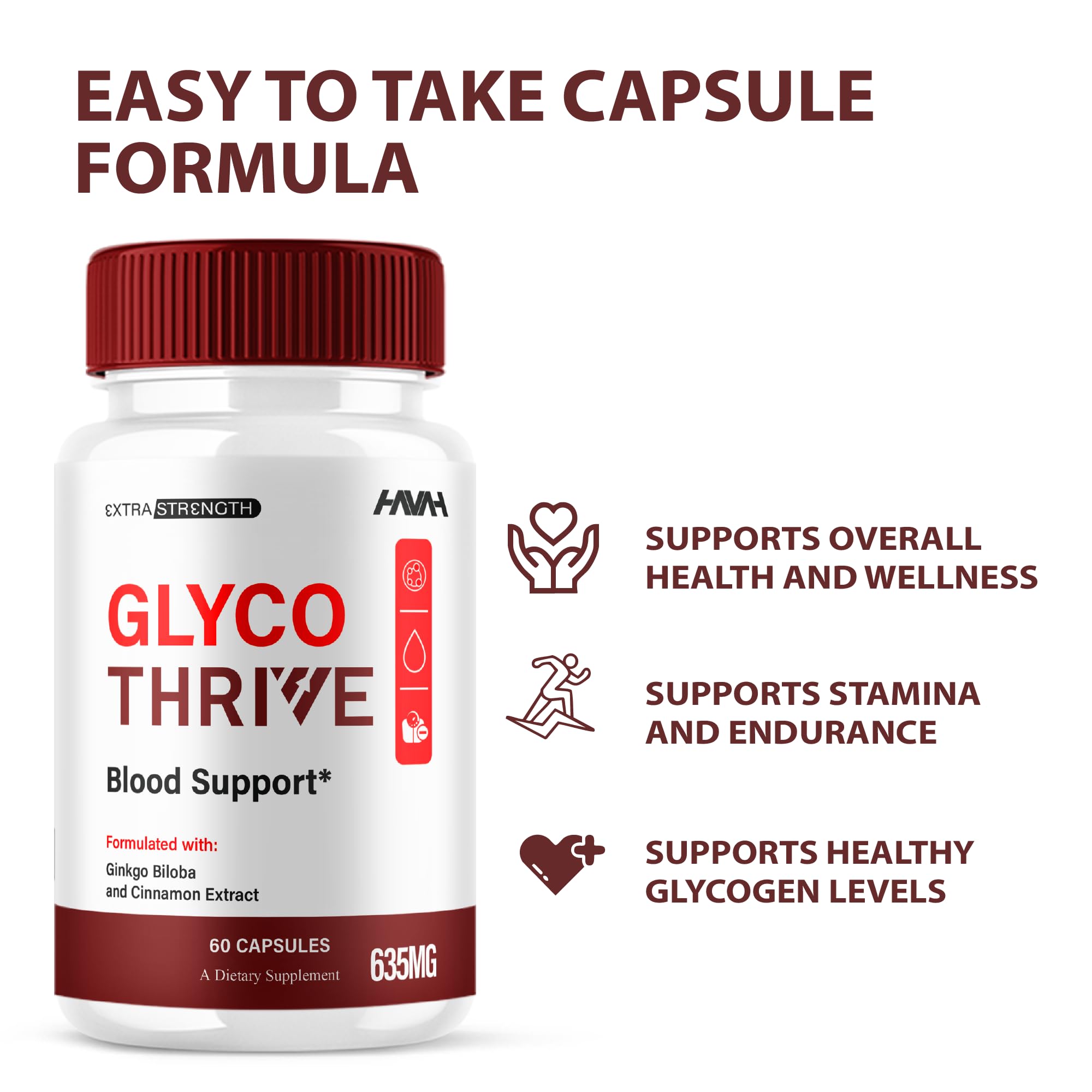 Glyco Thrive 2-Pack display with bottles
