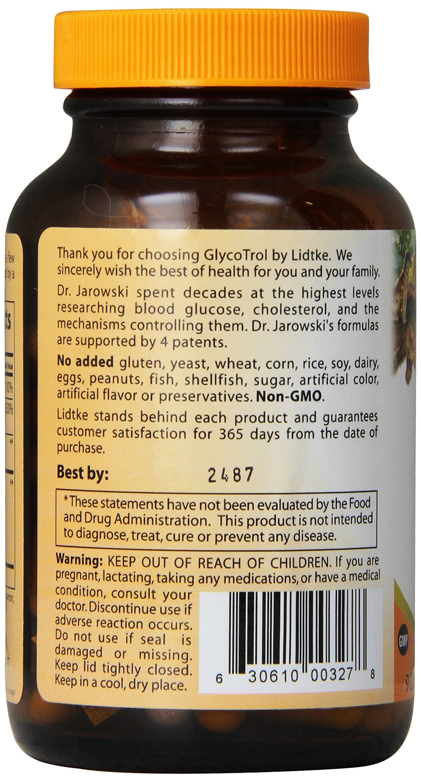 Glycotrol capsules beside a cup and spoon