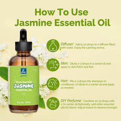 Jasmine essential oil packaging