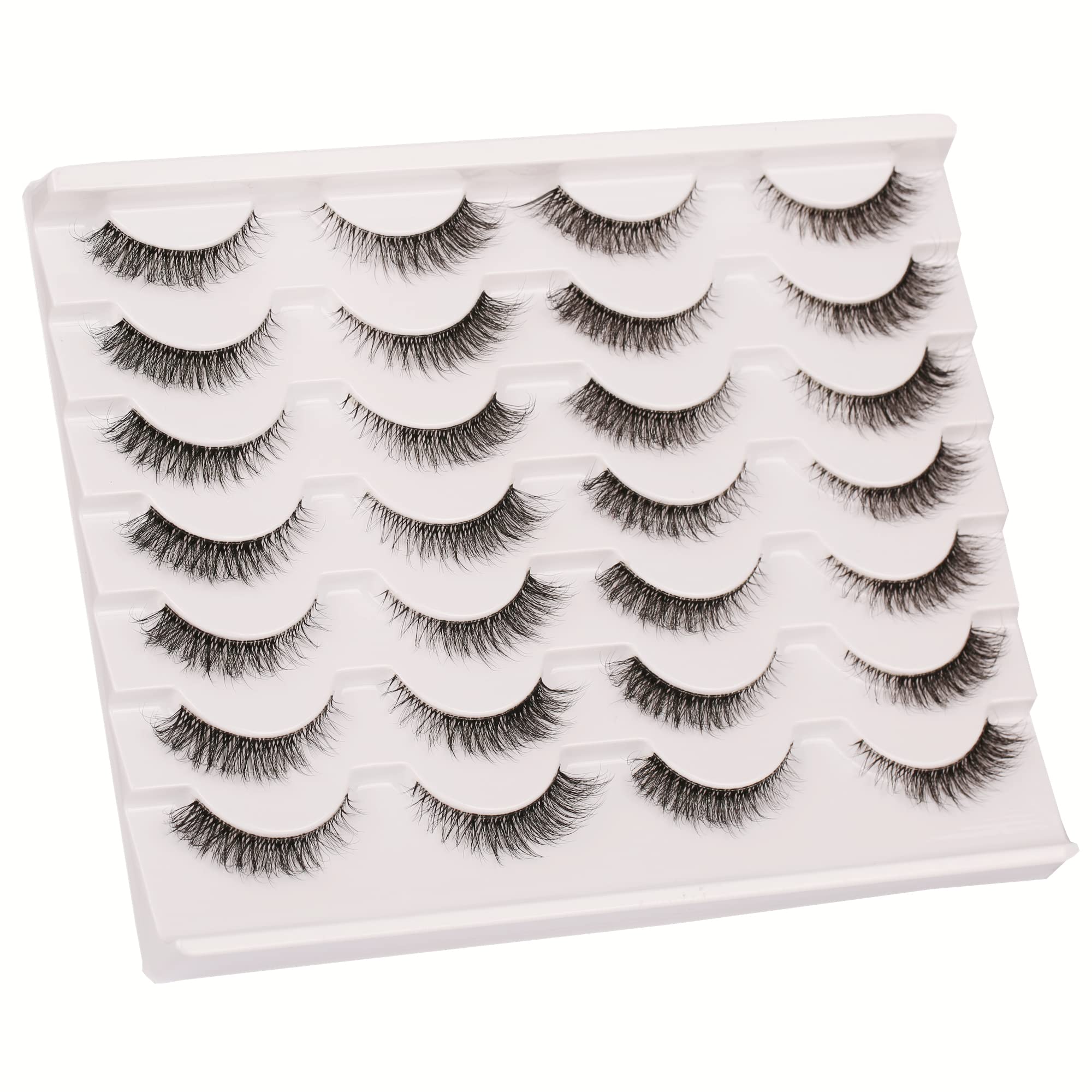 Gmagictobo clear-band lashes designed for easy application and comfortable wear