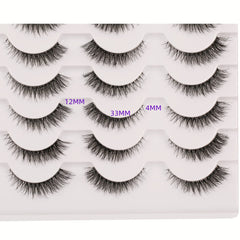 Gmagictobo wispy outer-corner lashes for a subtle cat-eye and light 3D fullness